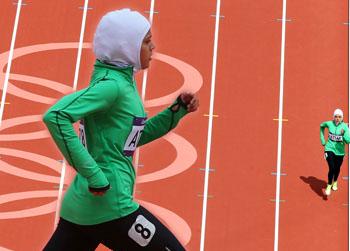 //saudi runner getty