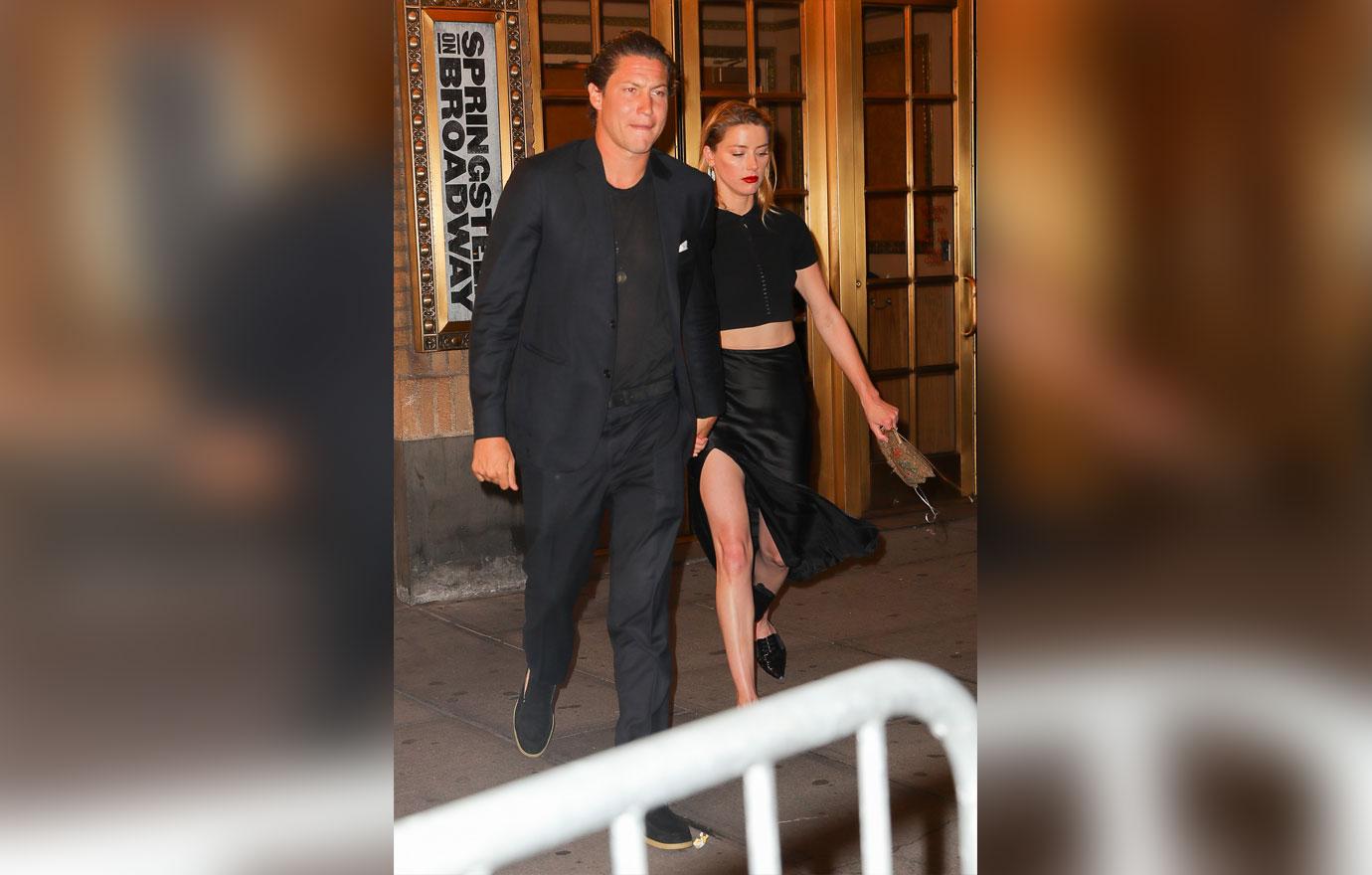 Amber Heard And Vito Schnabel Date Bruce Springsteen Broadway Show