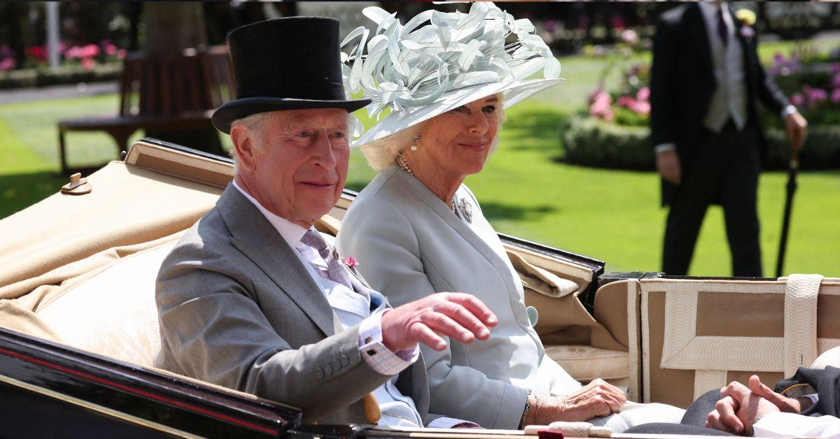 Photo of King Charles III and Queen Camilla