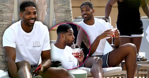 Tristan Thompson Pool Party Khloe Kardashian Cheating Scandal