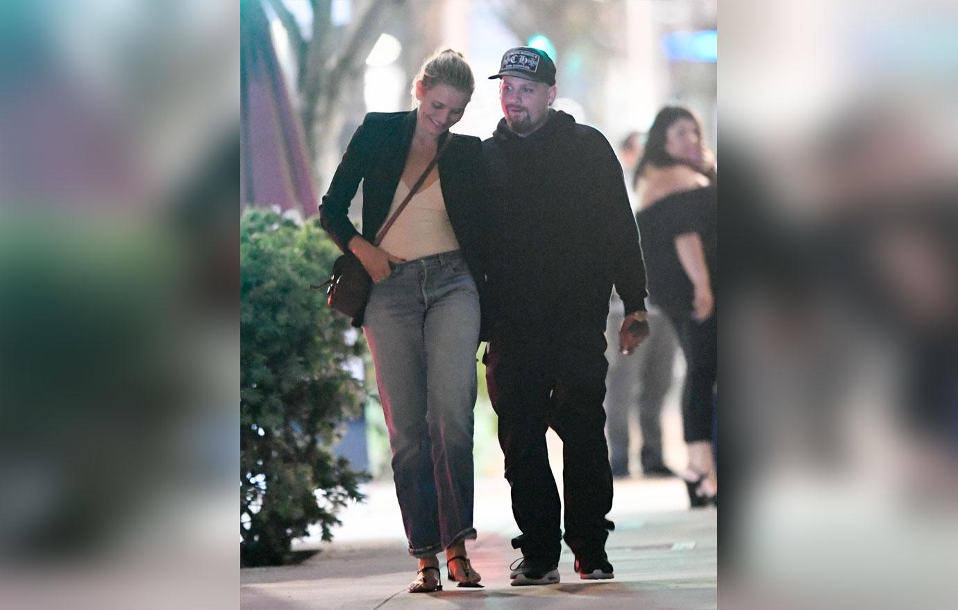 Cameron Diaz & Husband Benji Madden Hold Hands On Sushi Date