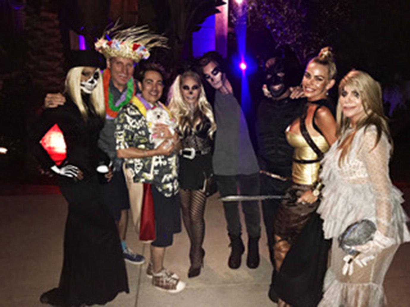 Halloween Celeb Costumes RHOBH Bash