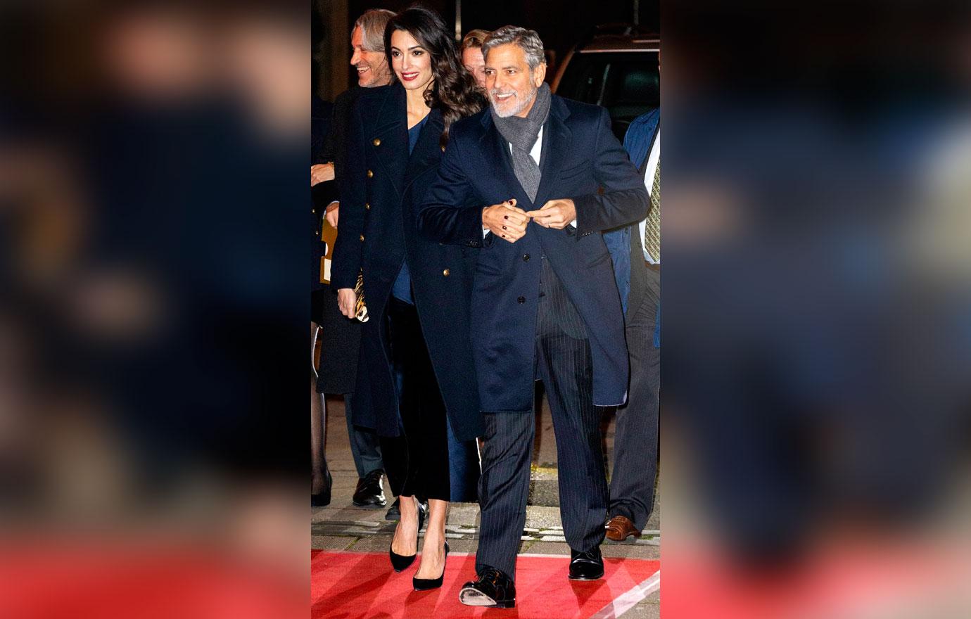 George And Amal Clooney Receive Humanitarian Award In Scotland