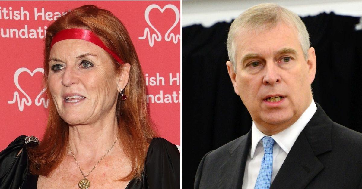 Composite photo of Sarah Ferguson, Prince Andrew