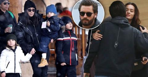 Kourtney Kardashian Kids Hit Slopes Utah