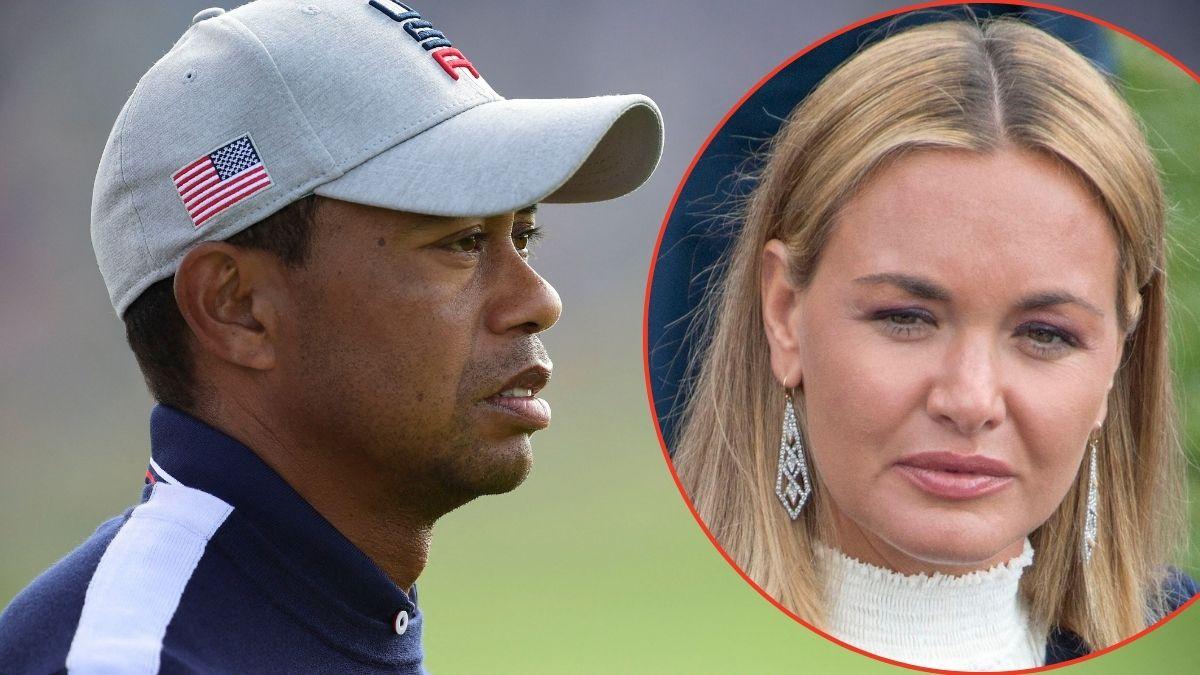 picture of Tiger Woods and Vanessa Trump