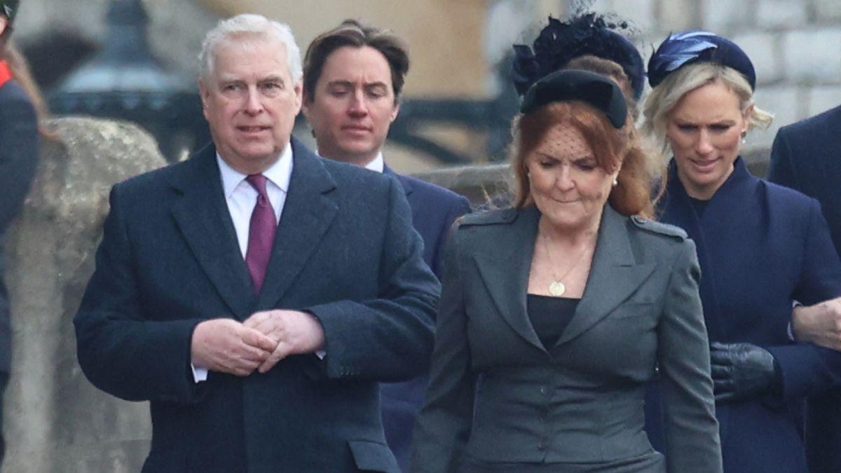 Photo of Sarah Ferguson and Andrew Windsor