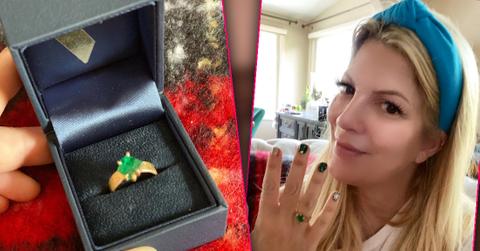 Tori Spelling Flashes New Emerald Wedding Ring Amid Money Woes