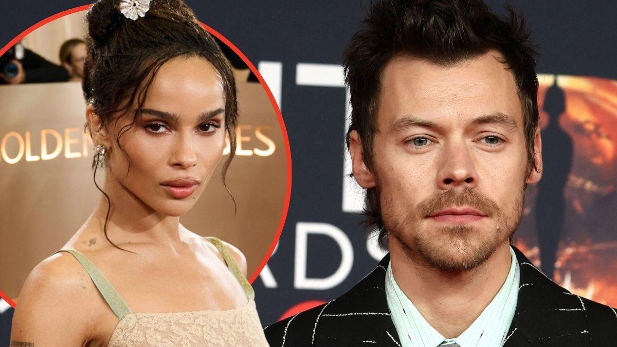 Photo of Harry Styles and Zoë Kravitz