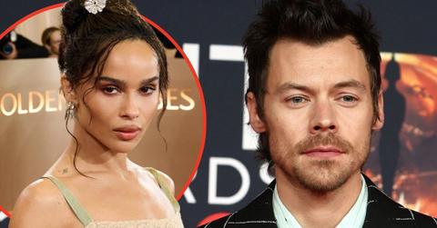 Photo of Harry Styles and Zoë Kravitz