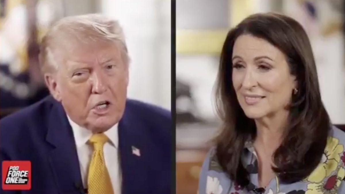 Photo of Donald Trump, Miranda Devine