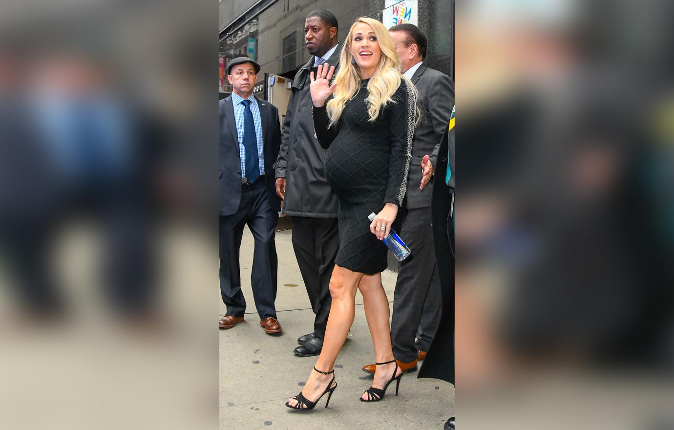 See All 11 Ways Carrie Underwood Dressed Up Her Baby Bump at the