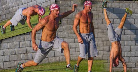 Tim McGraw Shirtless Abs Photos