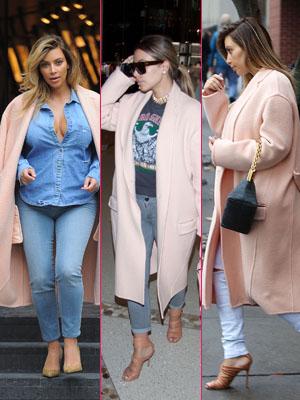 //kim k coat gallery