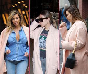 //kim k coat gallery