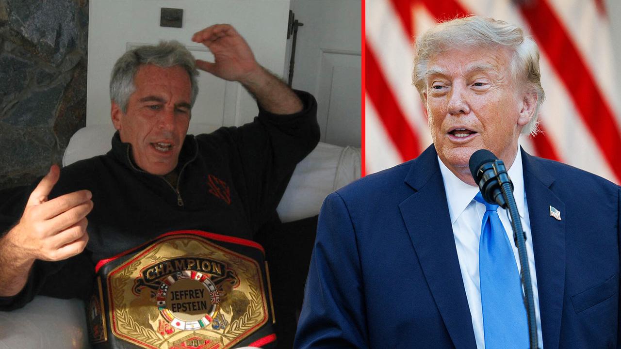 The president has maintained he ended any relationship with Epstein.