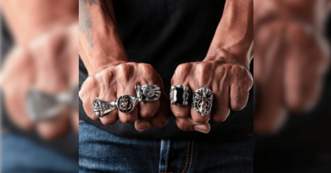 why silver rings are a favorite among riders