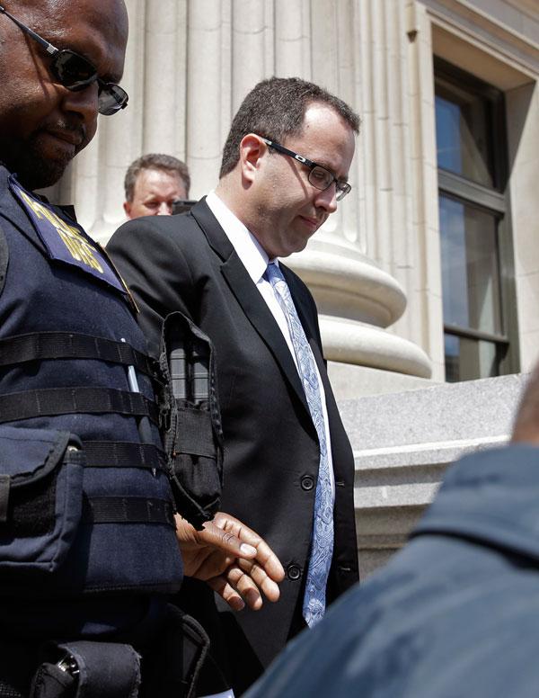 jared fogle child porn molestation medical problem