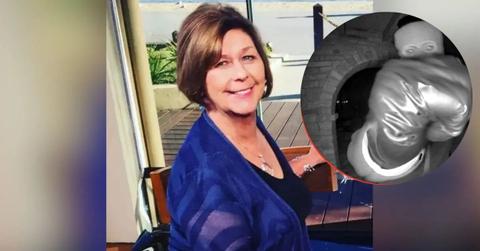 Composite photo of Nancy Guthrie and suspect