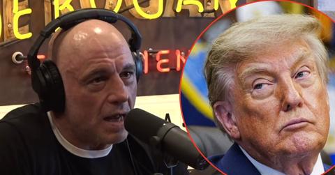 Photo of Joe Rogan, Donald Trump