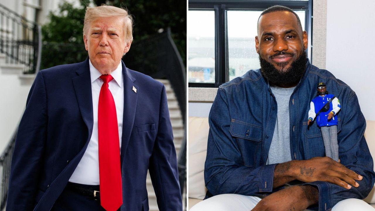 Donald Trump Calls LeBron James a ‘Total Disgrace’ Over National Anthem Video