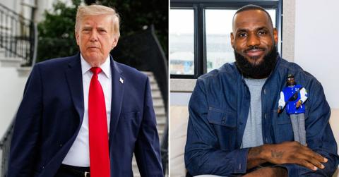 Donald Trump Calls LeBron James a ‘Total Disgrace’ Over National Anthem Video