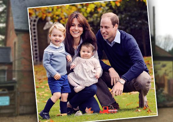 //royal family christmas photo kate middleton prince william pp