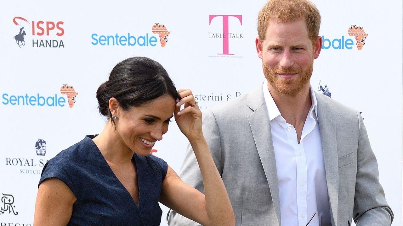 Photo of Prince Harry and Meghan Markle