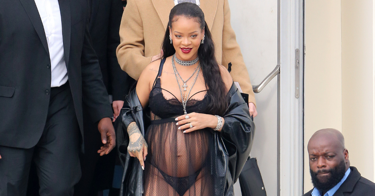 Pregnant Rihanna shops for baby clothes at Target