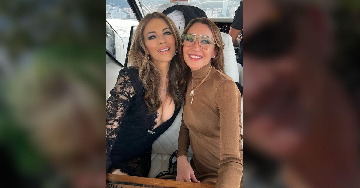 Photo of Elizabeth Hurley and Tamara Mellon