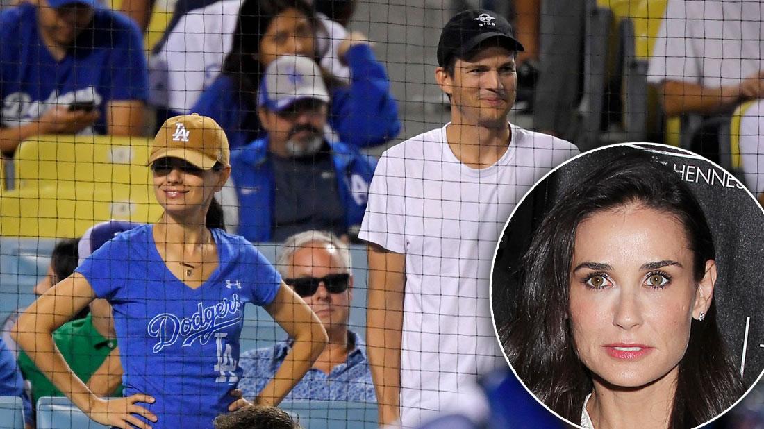 Ashton Kutcher & Mila Kunis On Date After Demi Moore Accusations