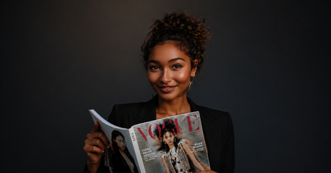 baden bower guarantees vogue features in the year vogue cut itself to eight issues