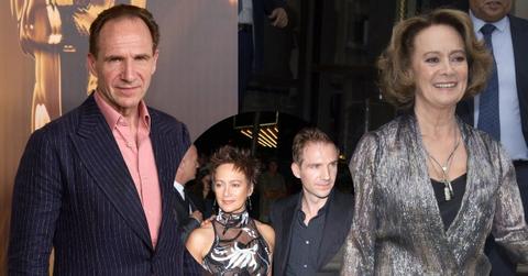 moody ralph fiennes tamed by ex calms him when down