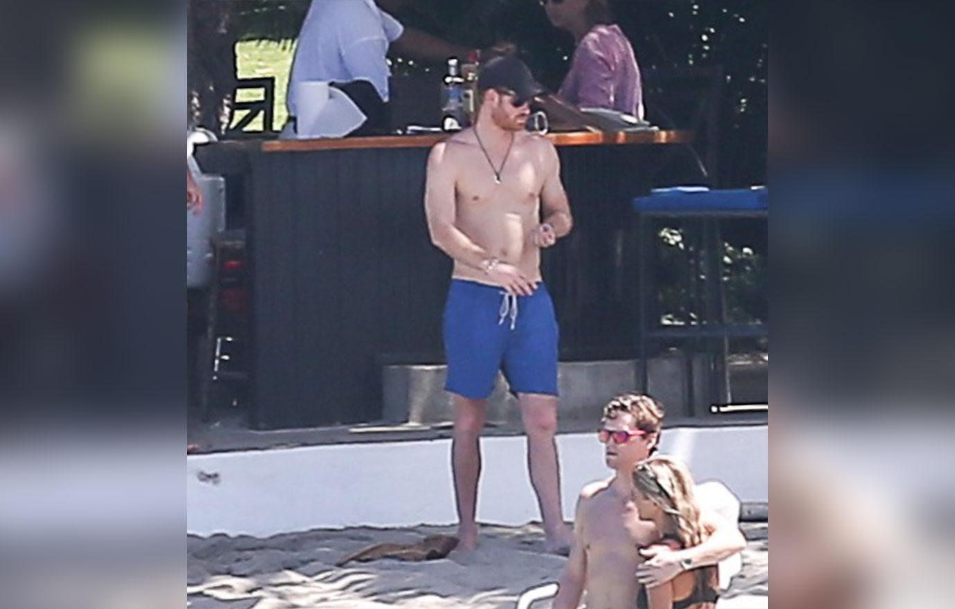 Prince Harry Shirtless Beach Jamaica Meghan Markle Wedding