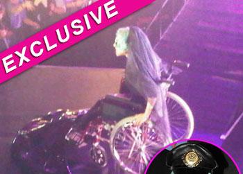 //lady gaga wheelchair splashnews