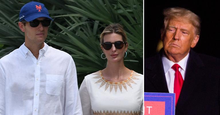 Ivanka Trump & Jared Kushner Icy At Bash After Donald Campaign Drama