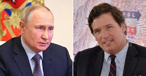 vladimir putin complains tucker carlson softball questions interview