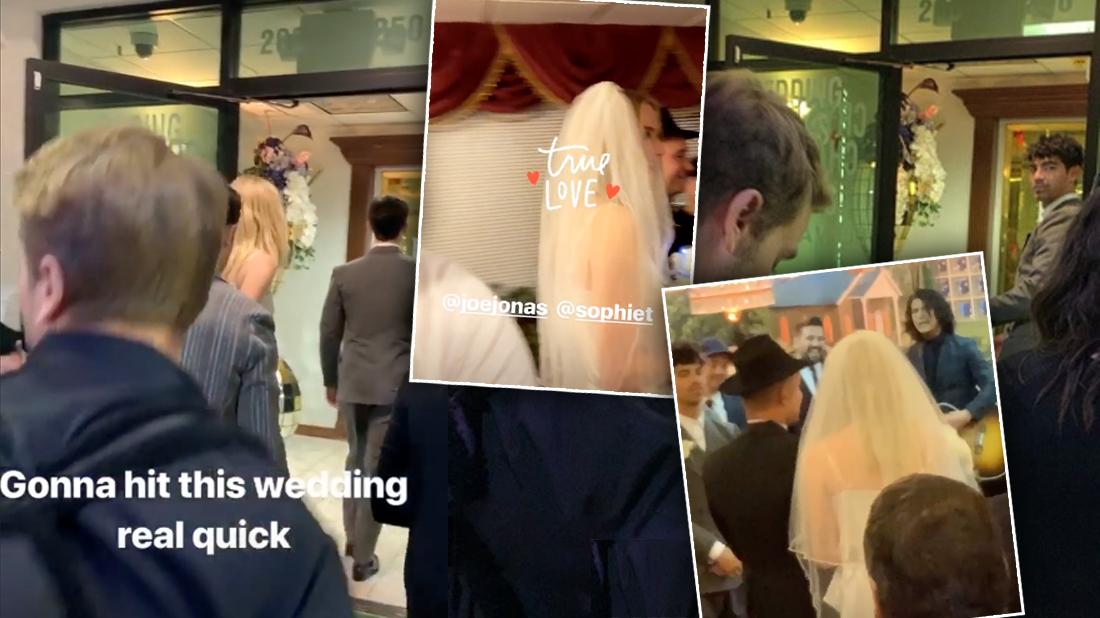 Joe Jonas and Sophie Turner Wedding News, Marriage Photos, Videos, Pics:  Joe Jonas and Sophie Turner tie the knot in Las Vegas
