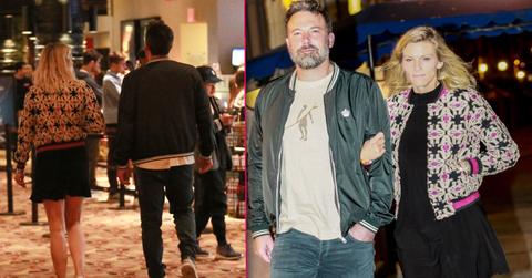 //ben affleck on date night with lindsay shookus pp