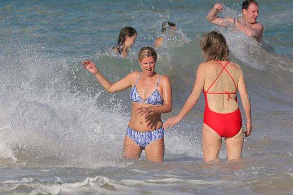 Nicky Hilton & James Rothschild Caribbean Beach Photos​