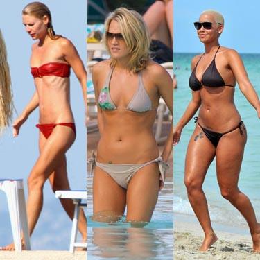 PHOTOS: Bikini Babes! From Skinny To Skurvy To Curvy