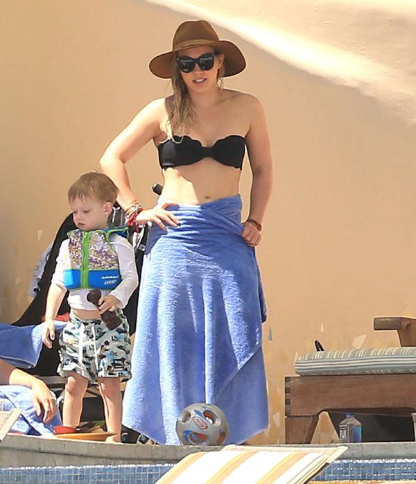 Hot Mama! Hilary Duff Flaunts Impressive Bikini Body On The Beach With Her  Son -- 8 Sizzling Photos