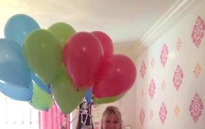 //ramona avery birthday suprise balloons for avery
