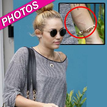 Miley Cyrus Wrist Scars Prompt Cutter Concerns