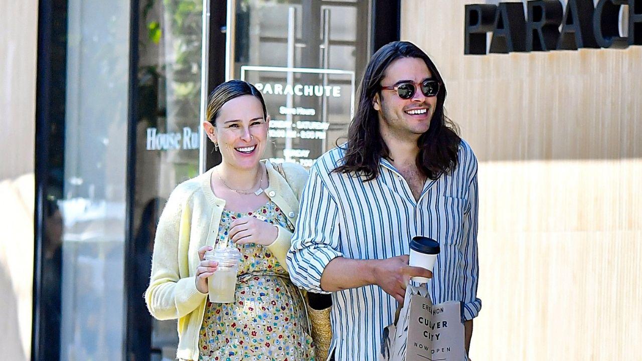Photo of Rumer Willis and Derek Richard Thomas