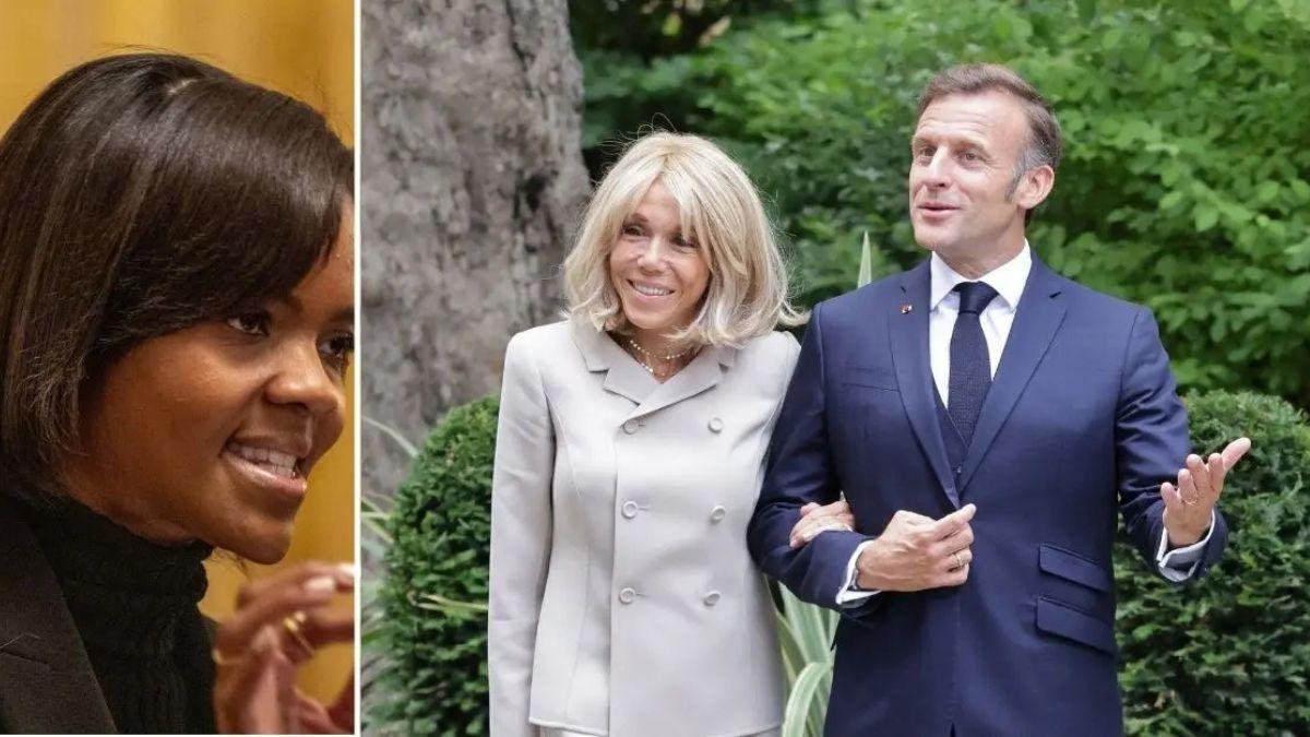 Candace Owens, Emmanuel and Brigitte Macron