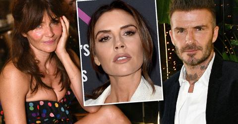 David Beckham Parties In Miami With Supermodel Helena Christensen