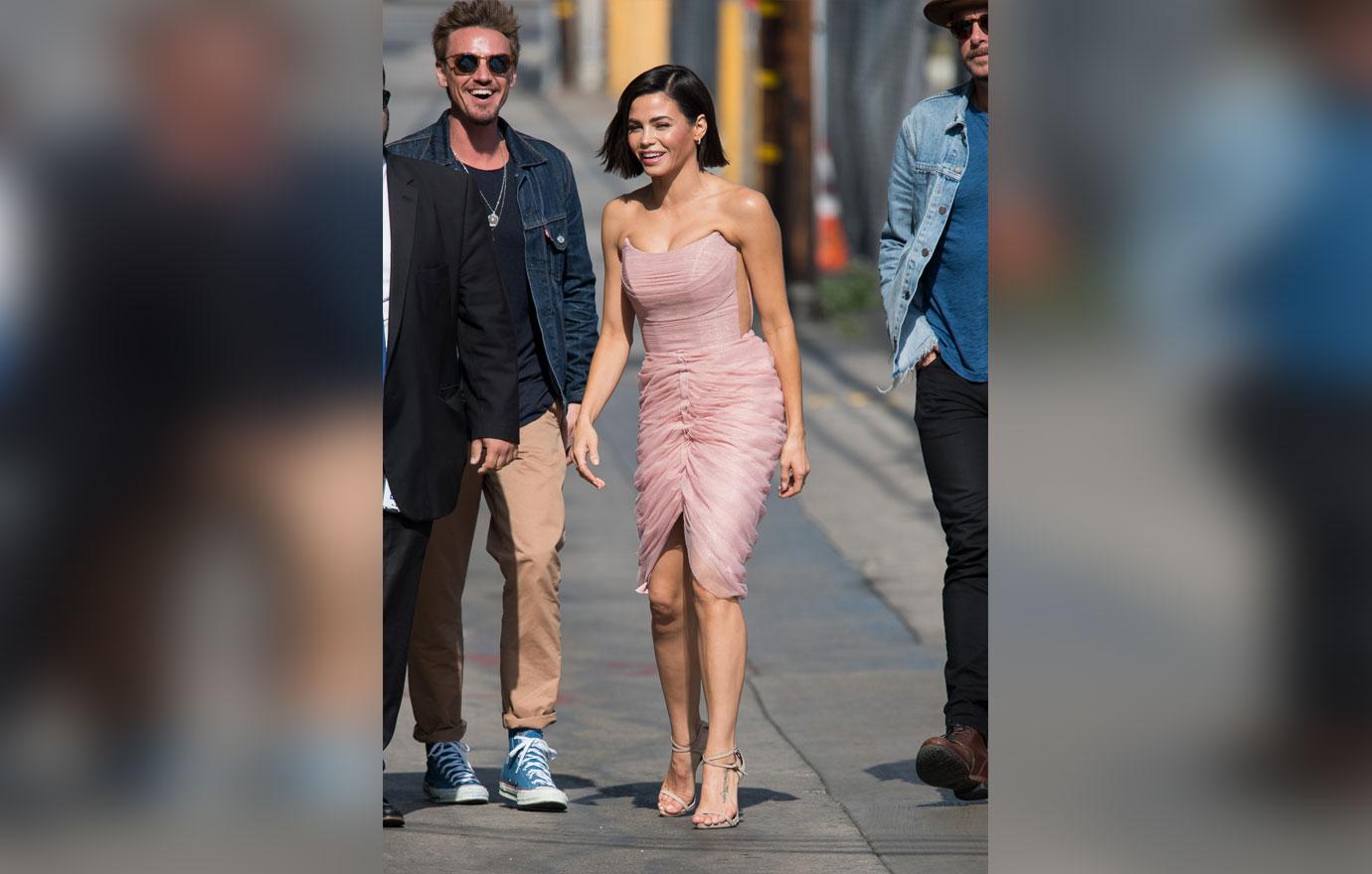 Jenna Dewan Curves Dress Split