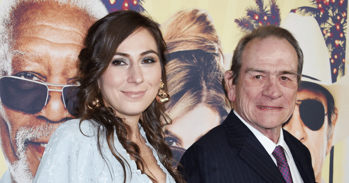 Photo of Victoria and Tommy Lee Jones