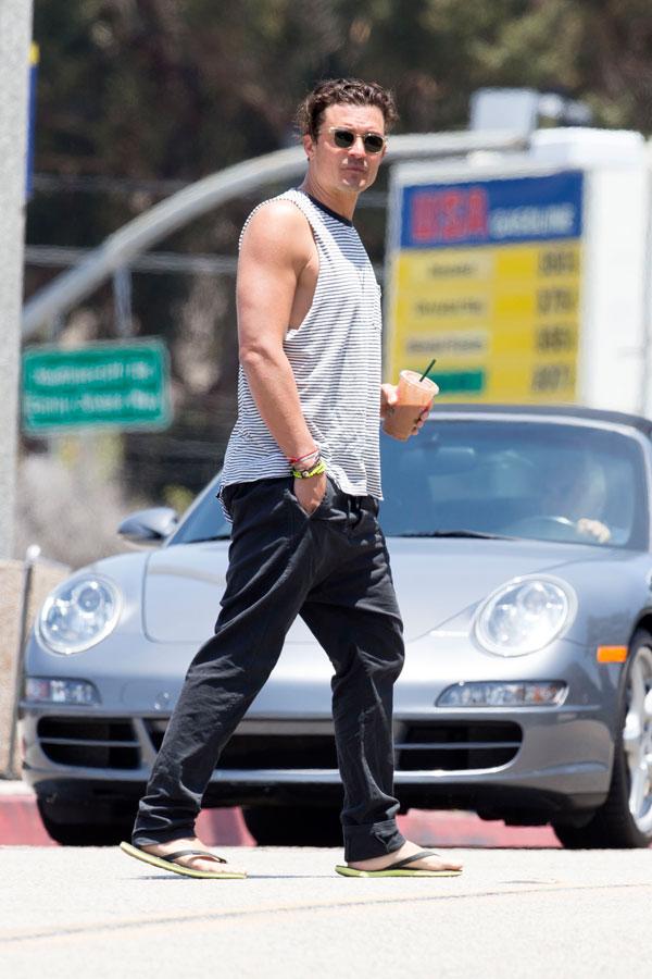 Orlando Bloom Buff Tank Top